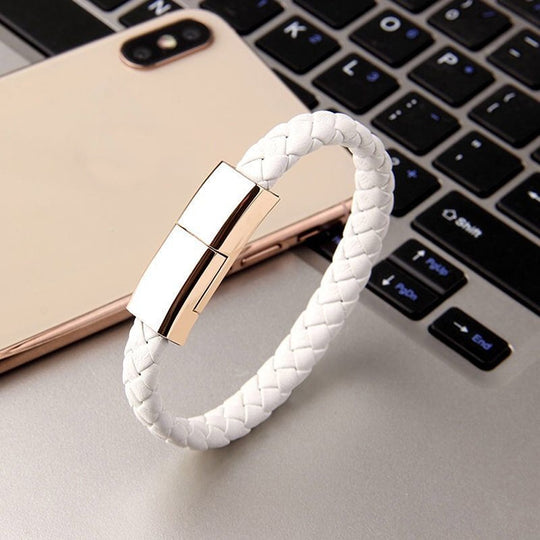 Bracelet USB Cable For iPhone 13 12 11 Pro Max X Portable Fast Charging USB Micro Type C Charger Cord For Samsung Xiaomi Huawei